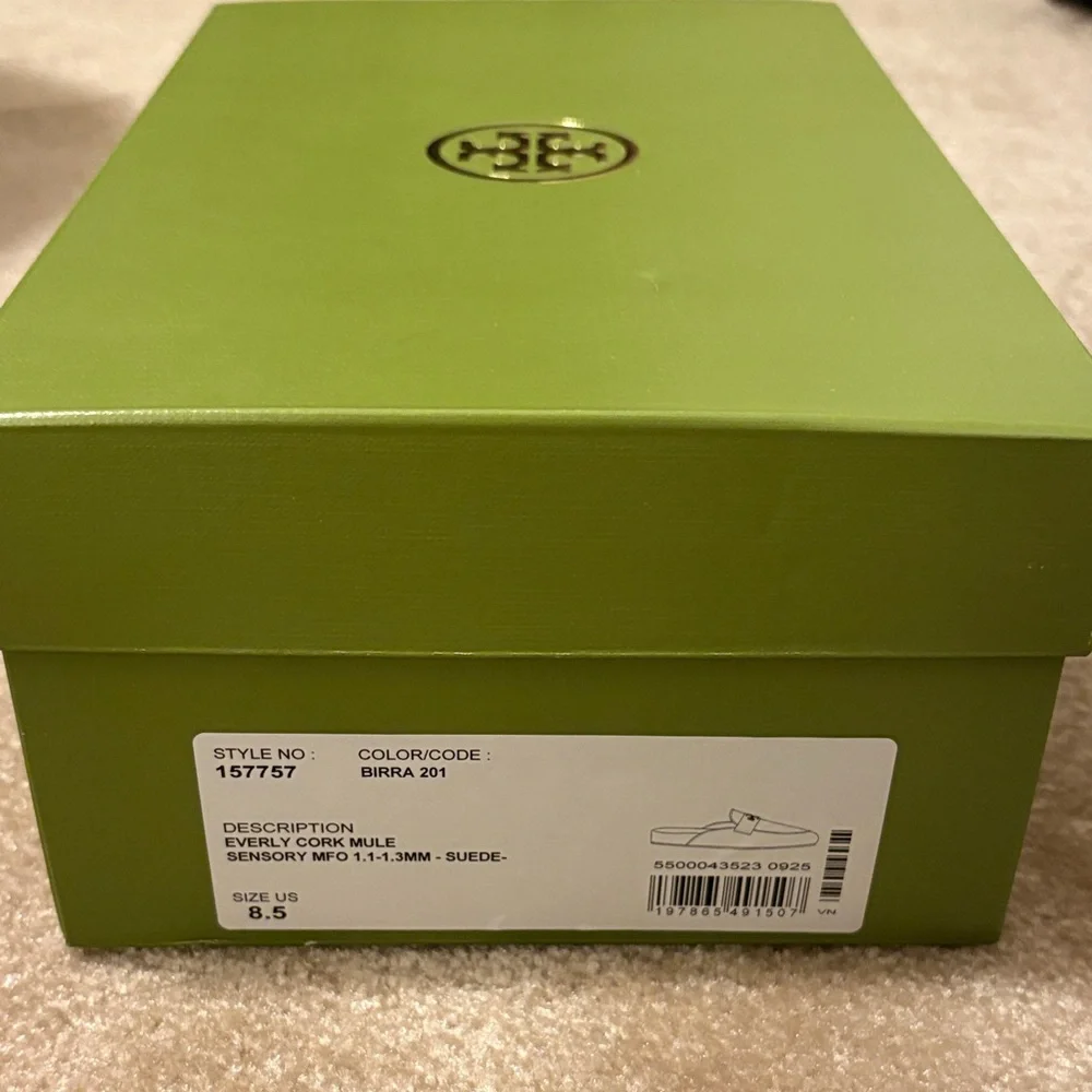 Tory Burch Everly Cork Mule - Picture 7 of 9